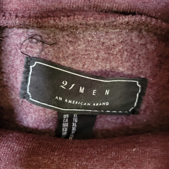 2 Men Hoodie Pullover Sweatshirt pouch pocket XL - Picture 4 of 7